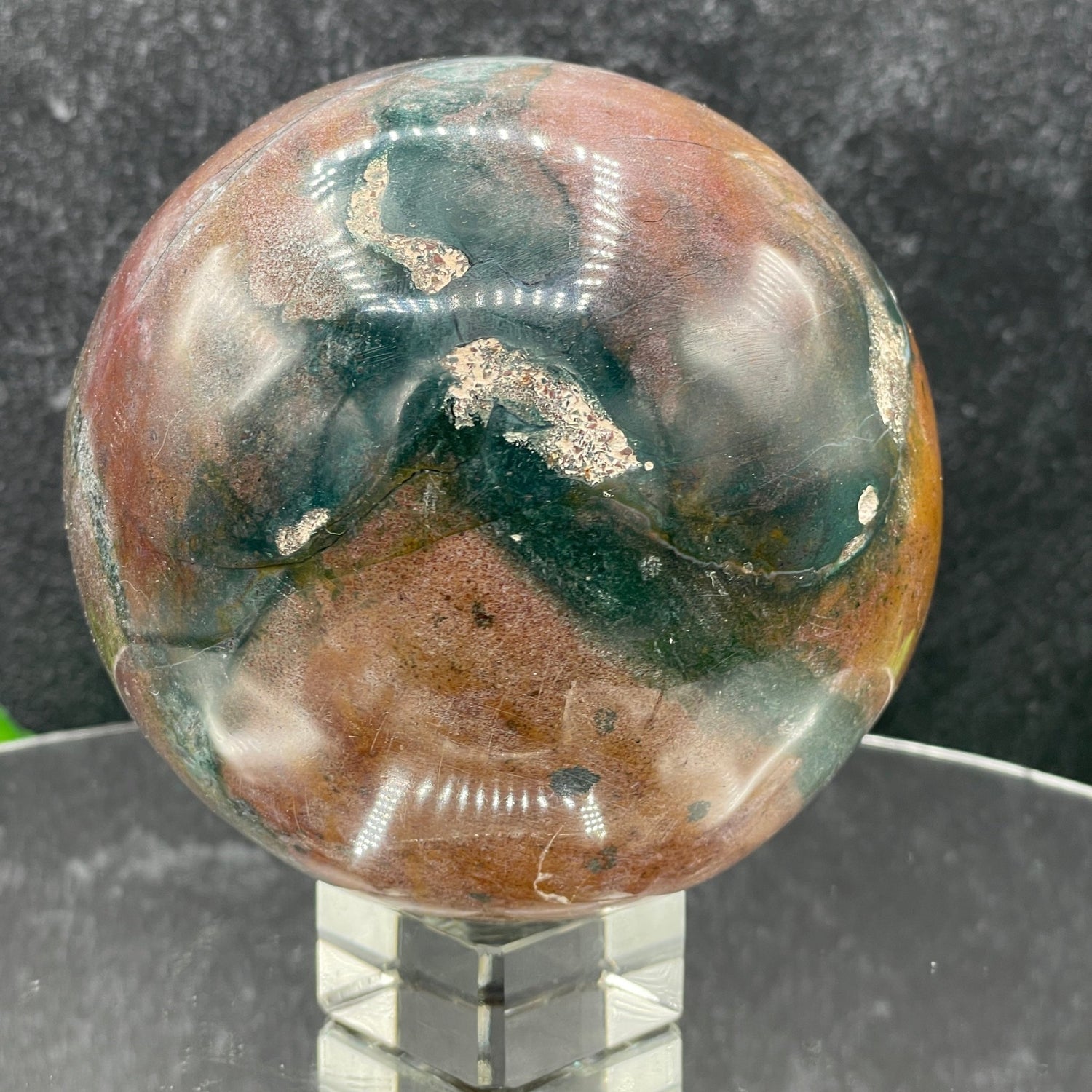 Ocean Jasper Sphere - Sage & Magic