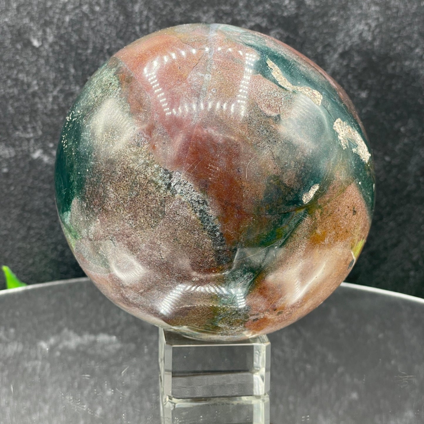 Ocean Jasper Sphere - Sage & Magic