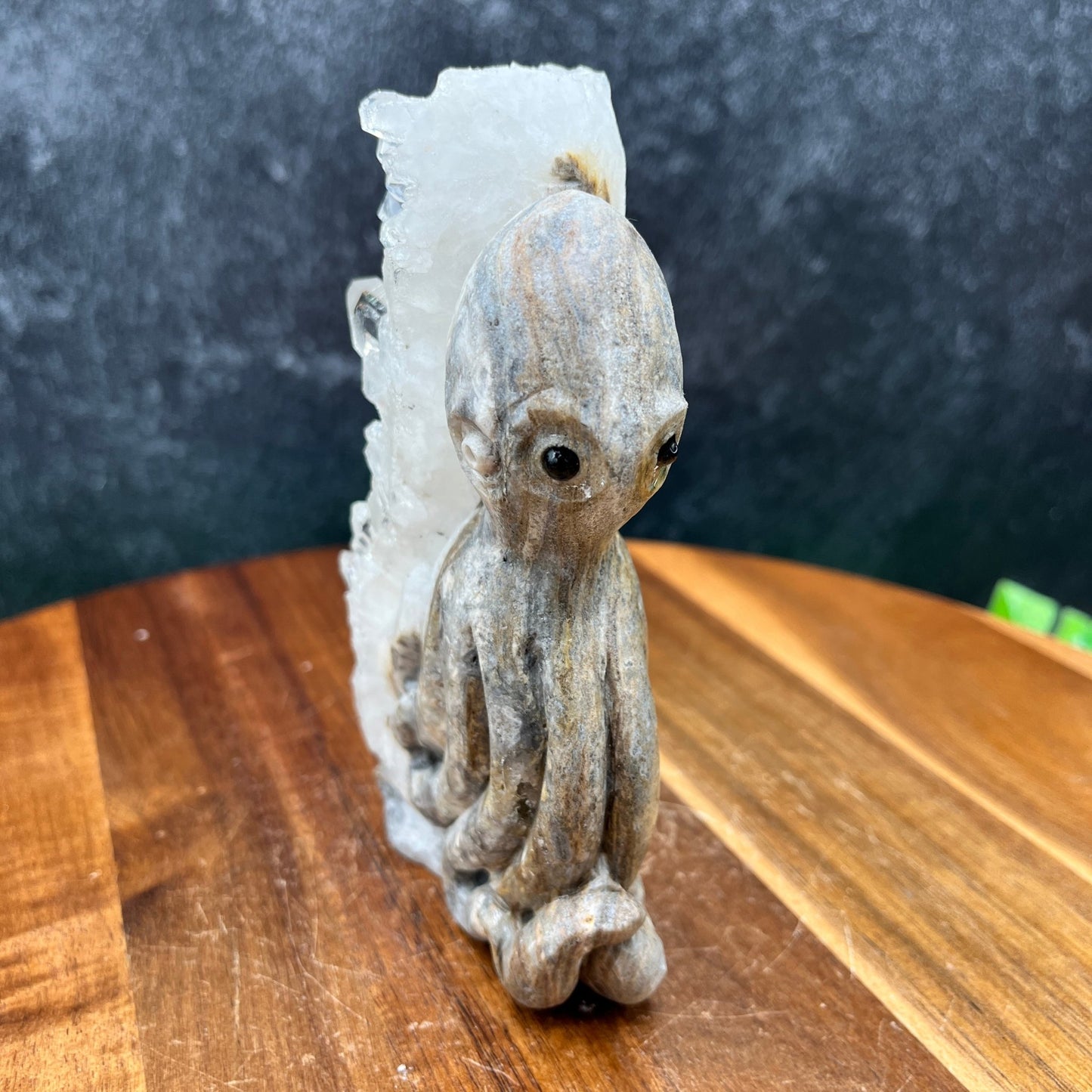 Octopus Quartz Cluster Carving - Sage & Magic