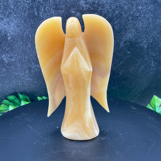 Orange Calcite Angel - Sage & Magic