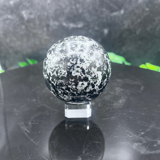 Orbicular Diorite Sphere - Sage & Magic