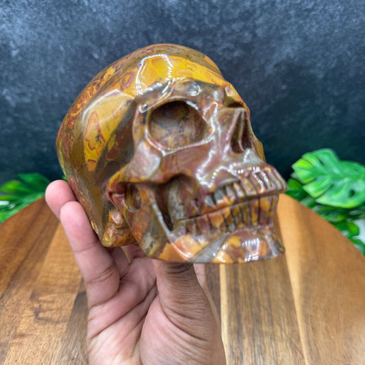 Outback Jasper Skull - Sage & Magic