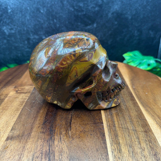 Outback Jasper Skull - Sage & Magic