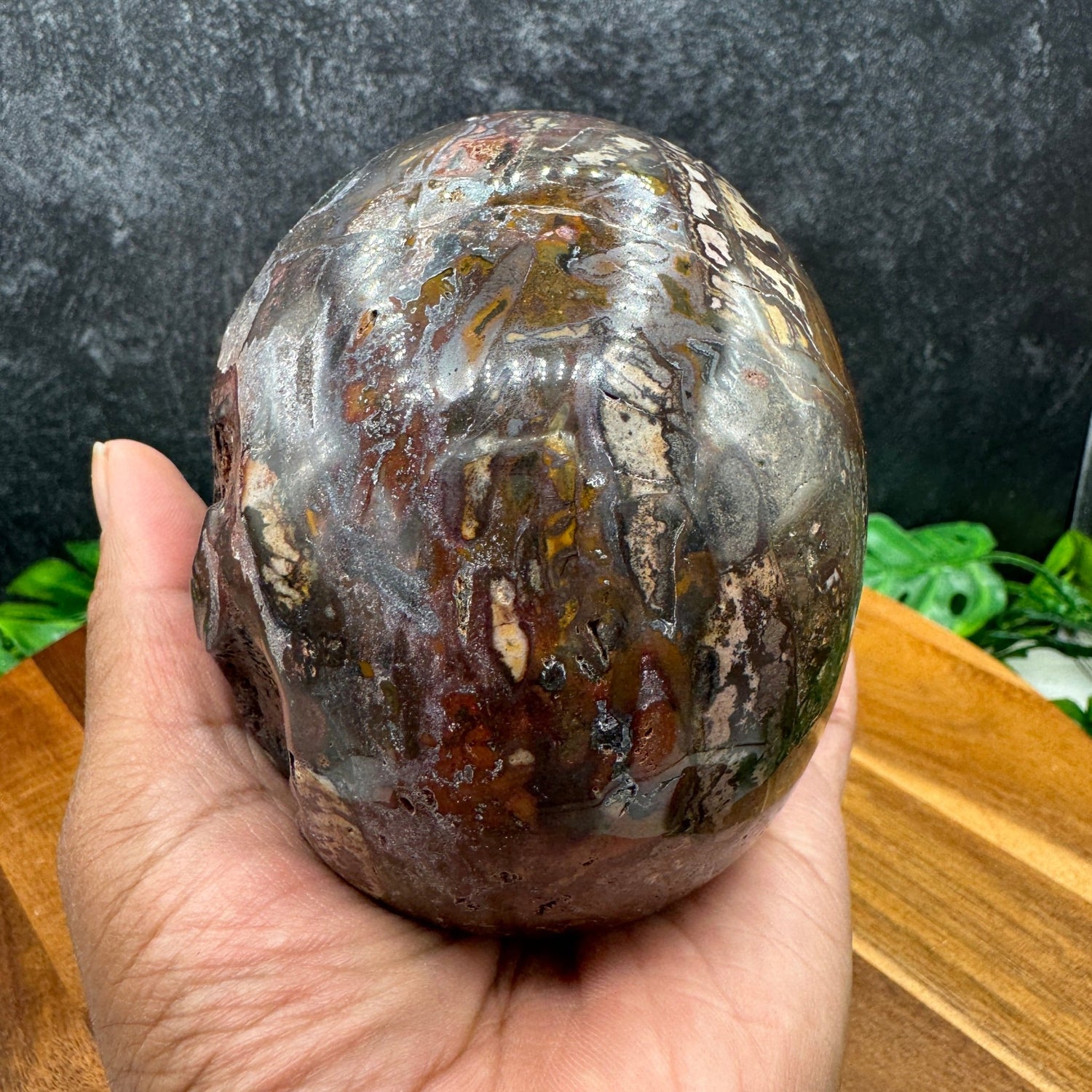 Outback Jasper Skull - Sage & Magic