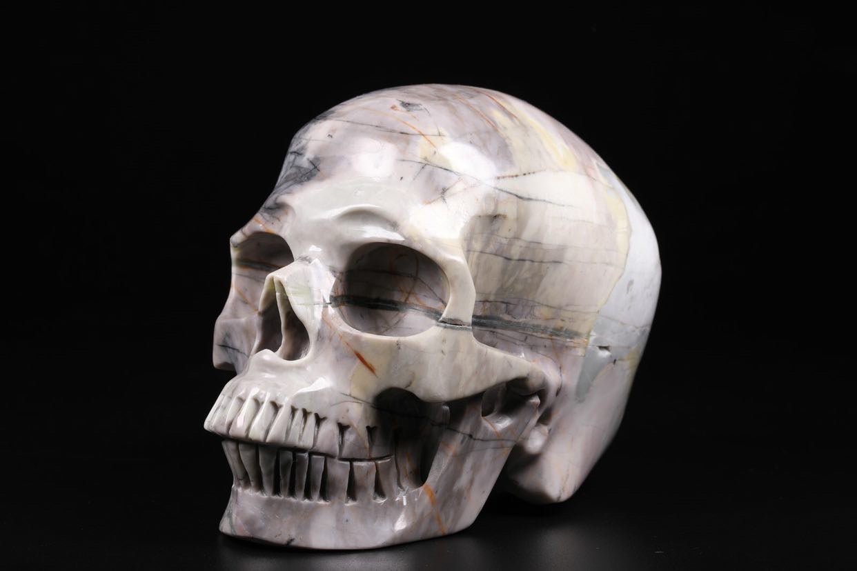 Picasso Jasper Skull - Sage & Magic