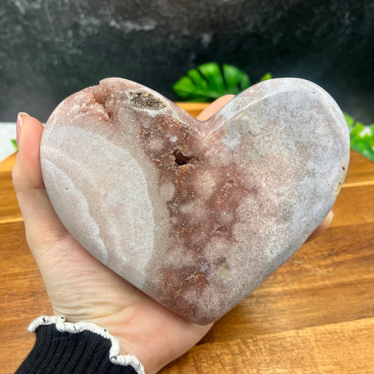 Pink Amethyst Heart - Sage & Magic