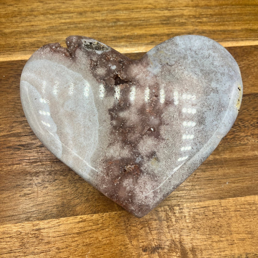 Pink Amethyst Heart - Sage & Magic