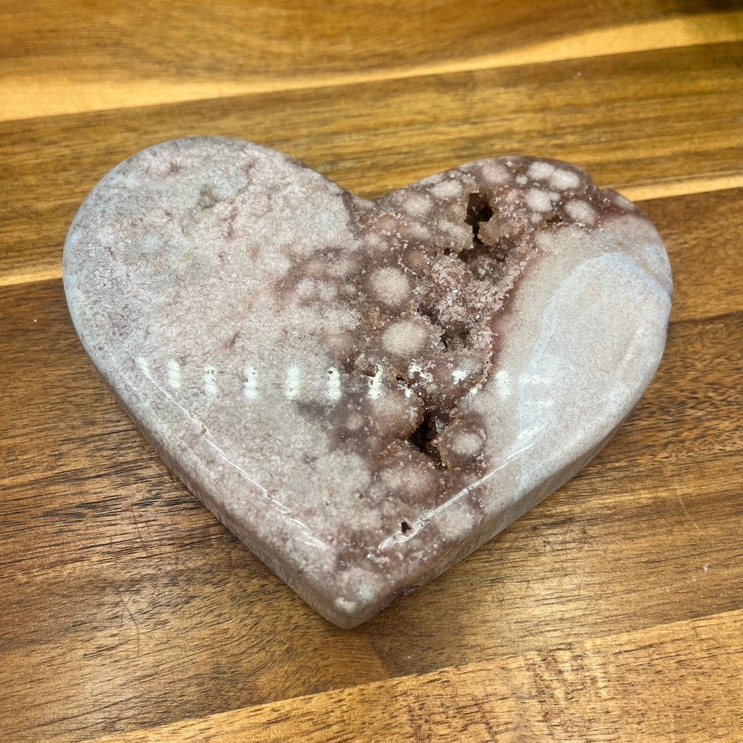 Pink Amethyst Heart - Sage & Magic