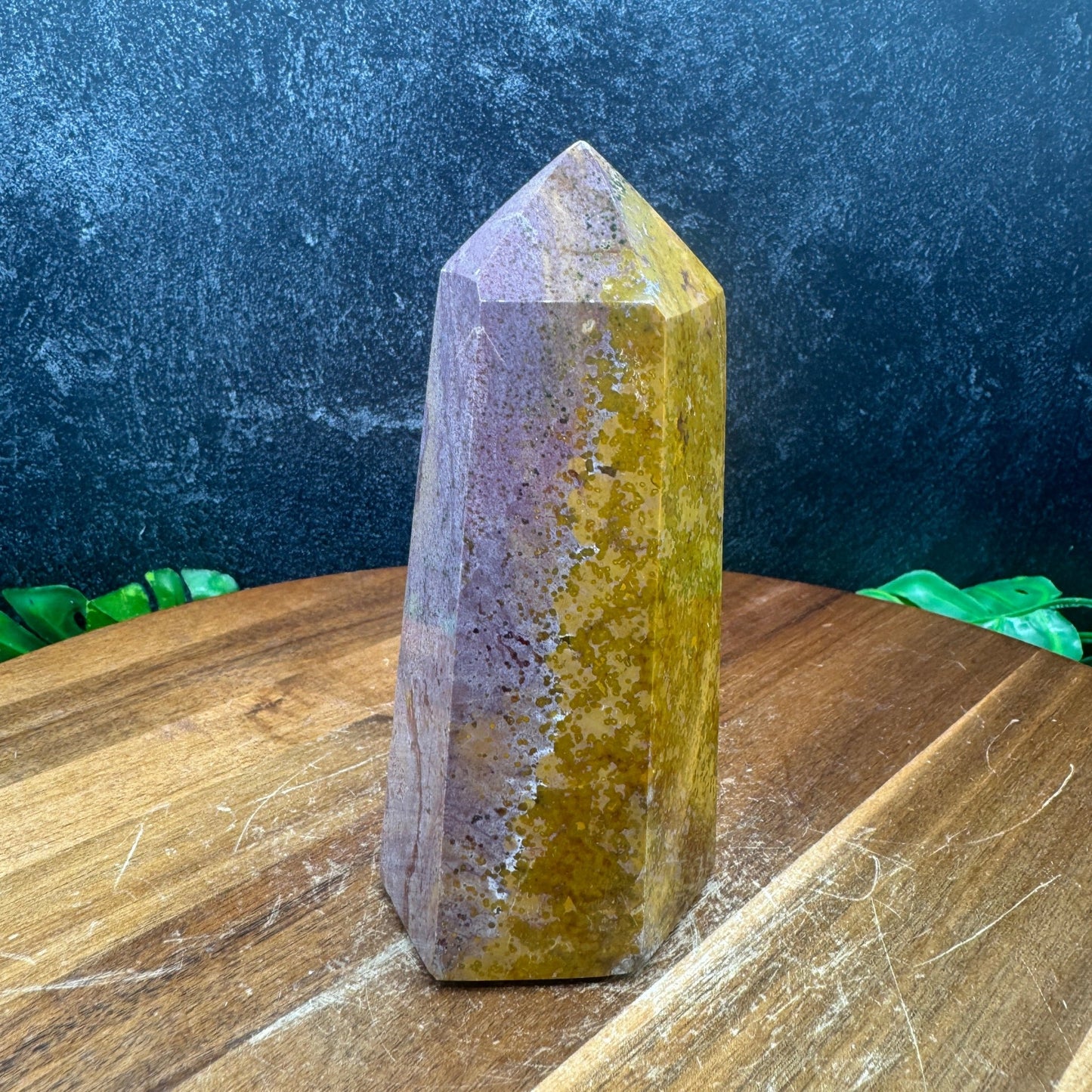 Pink and Yellow Jasper Tower - Sage & Magic