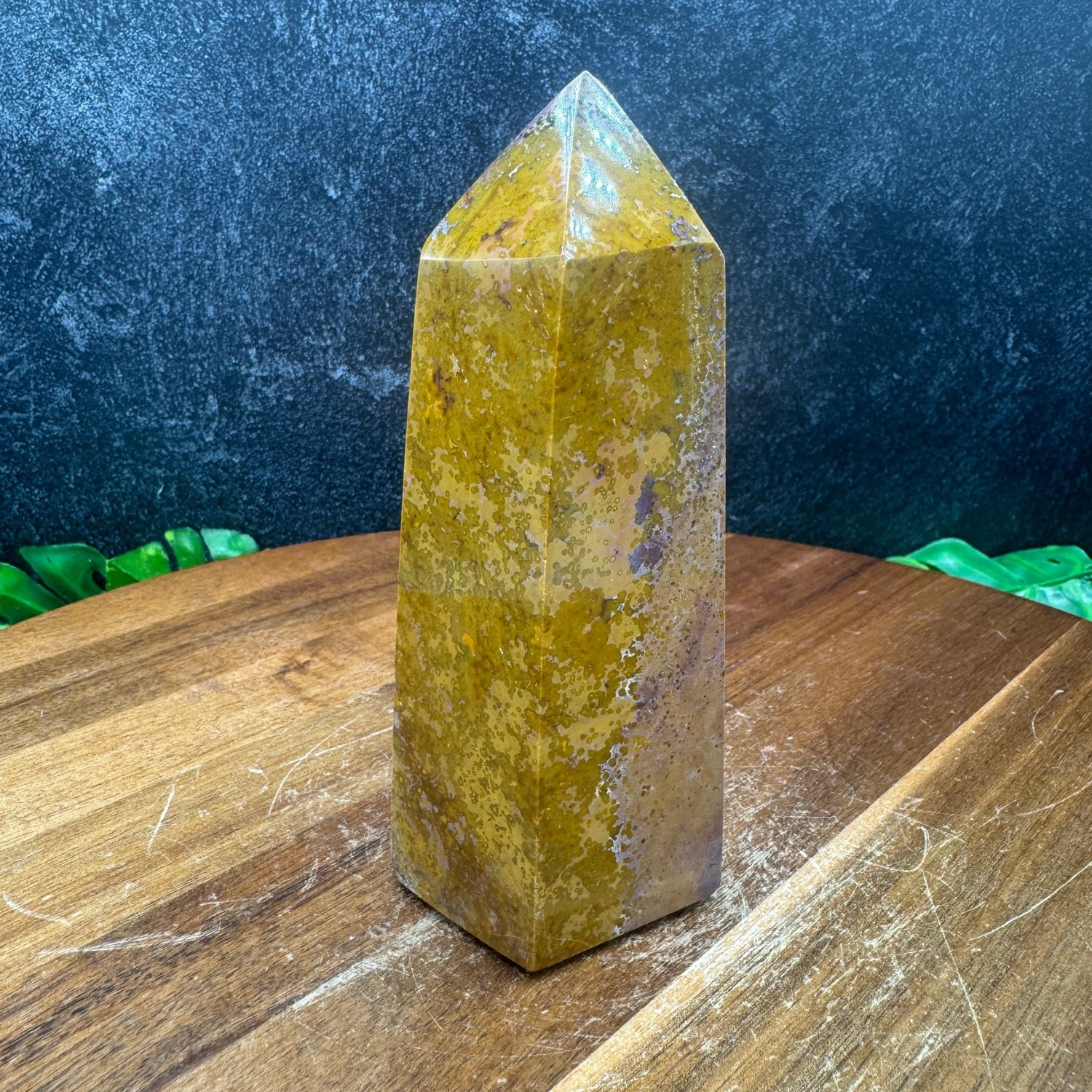 Pink and Yellow Jasper Tower - Sage & Magic