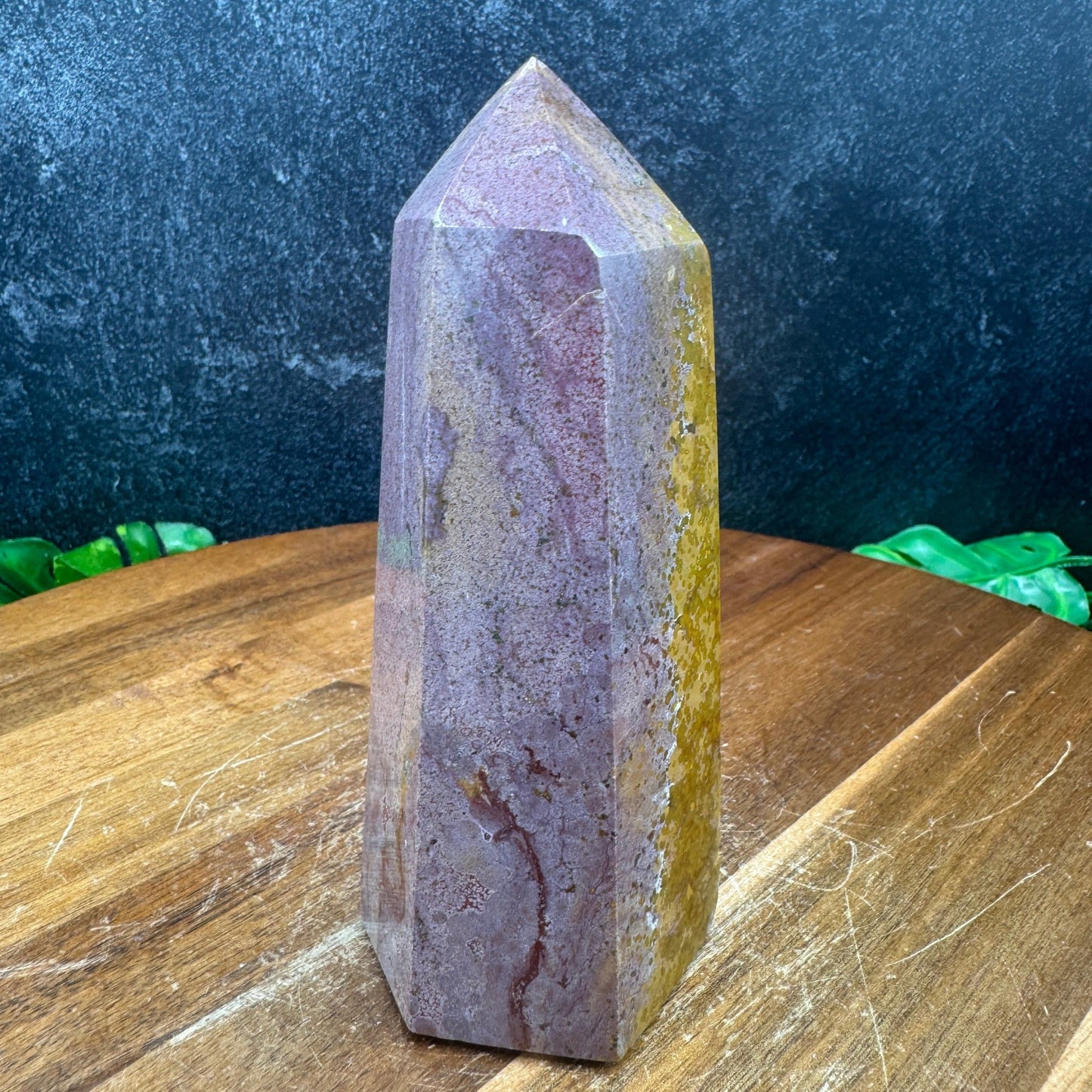 Pink and Yellow Jasper Tower - Sage & Magic