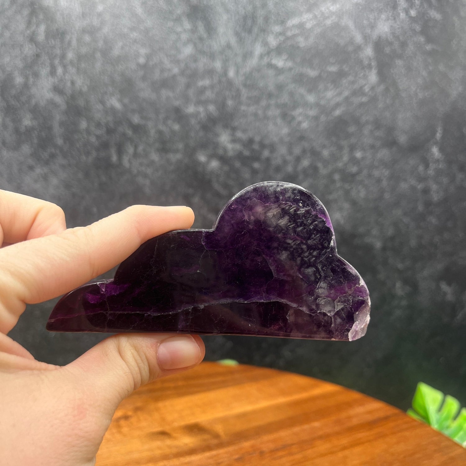 Purple Fluorite Cloud - Sage & Magic