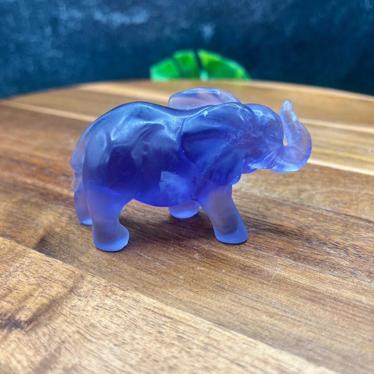 Purple Fluorite Elephant - Sage & Magic