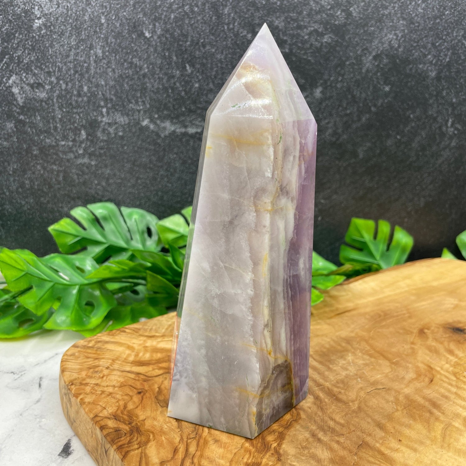 Purple Fluorite Tower - Sage & Magic