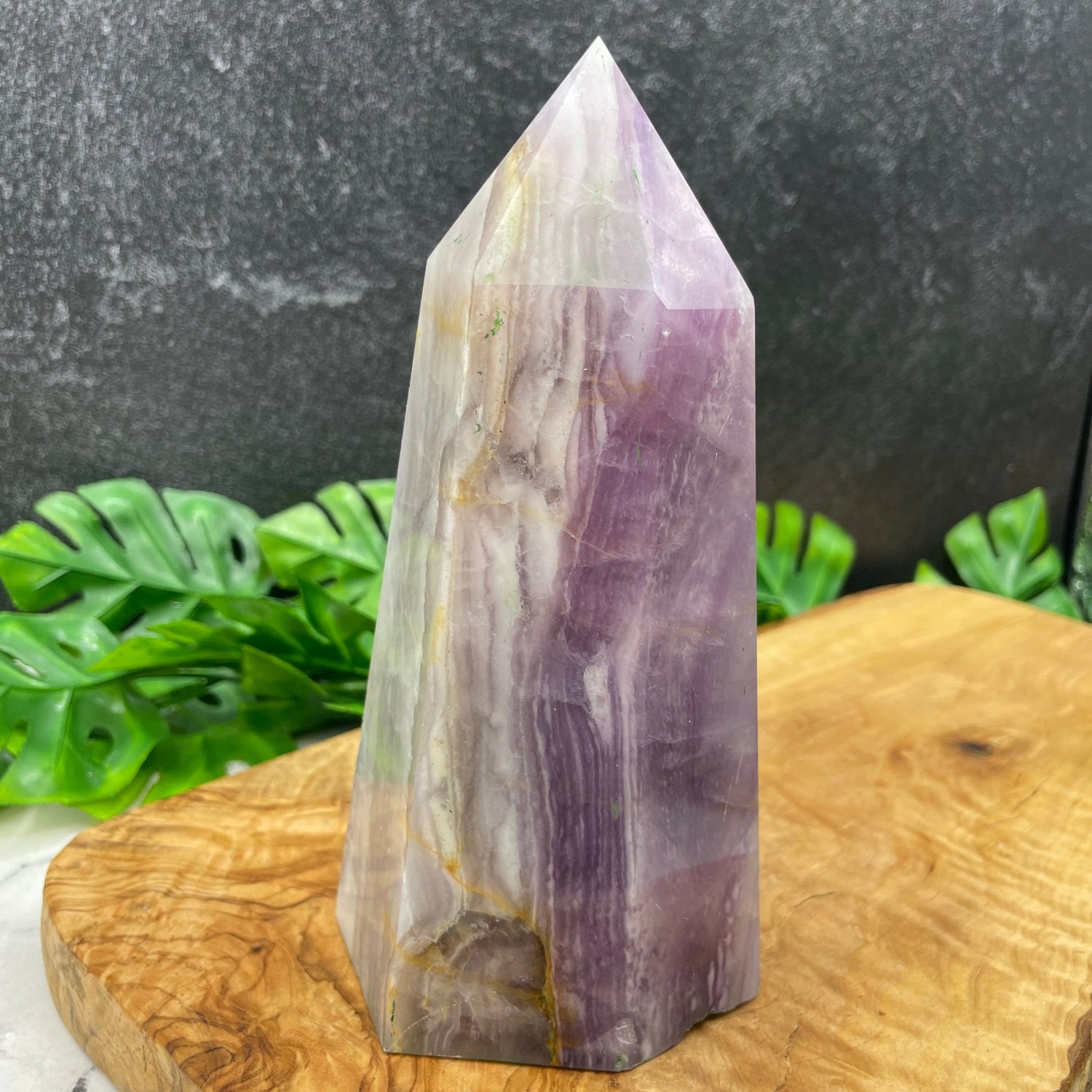 Purple Fluorite Tower - Sage & Magic