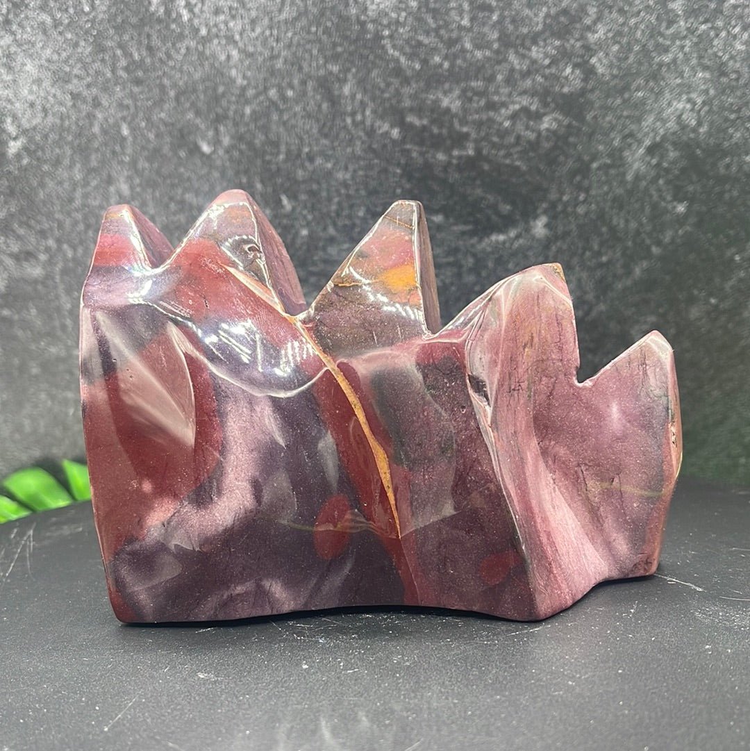 Purple Mookaite Mountain Skull - Sage & Magic