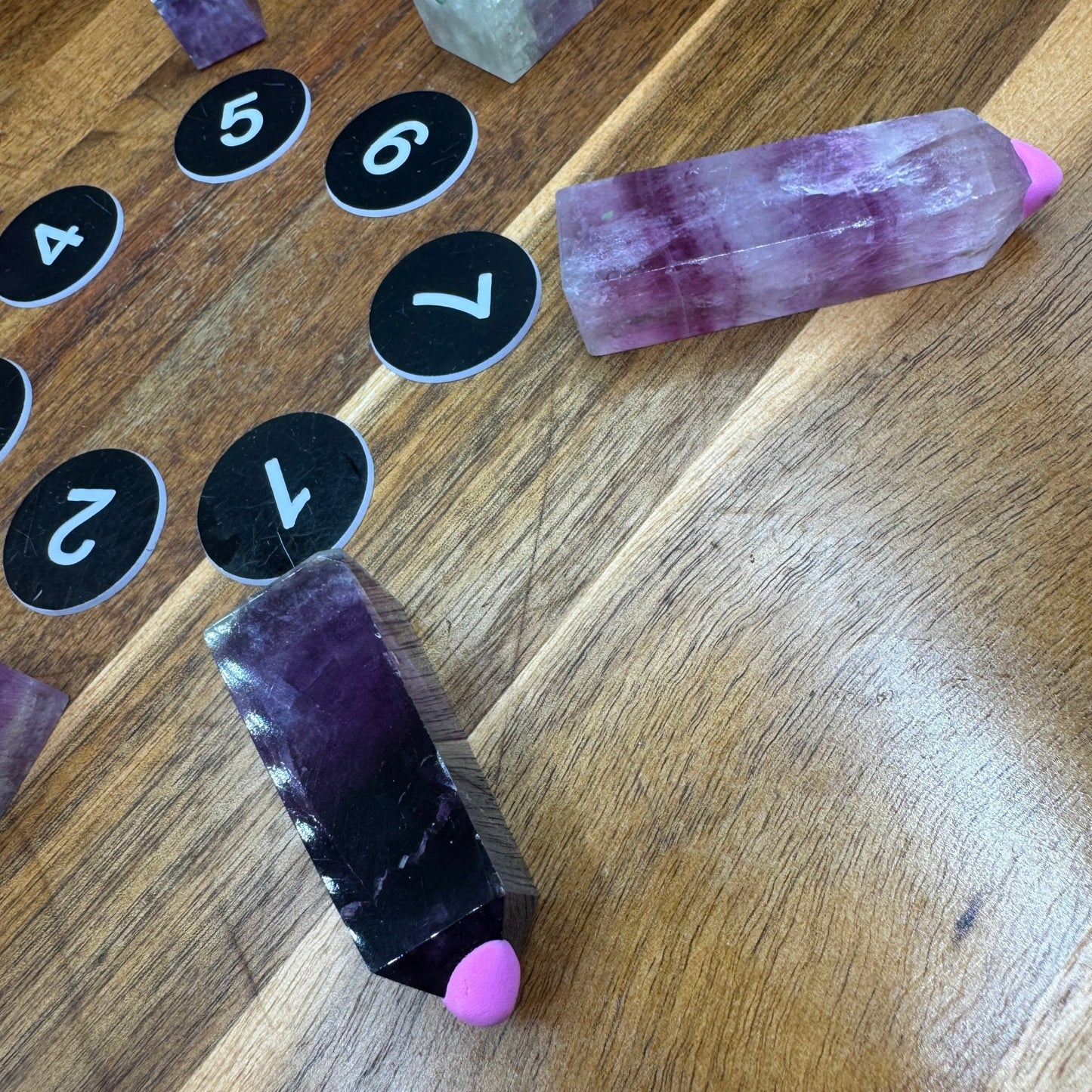 Purple Pink Fluorite 4 Sided Tower - Sage & Magic