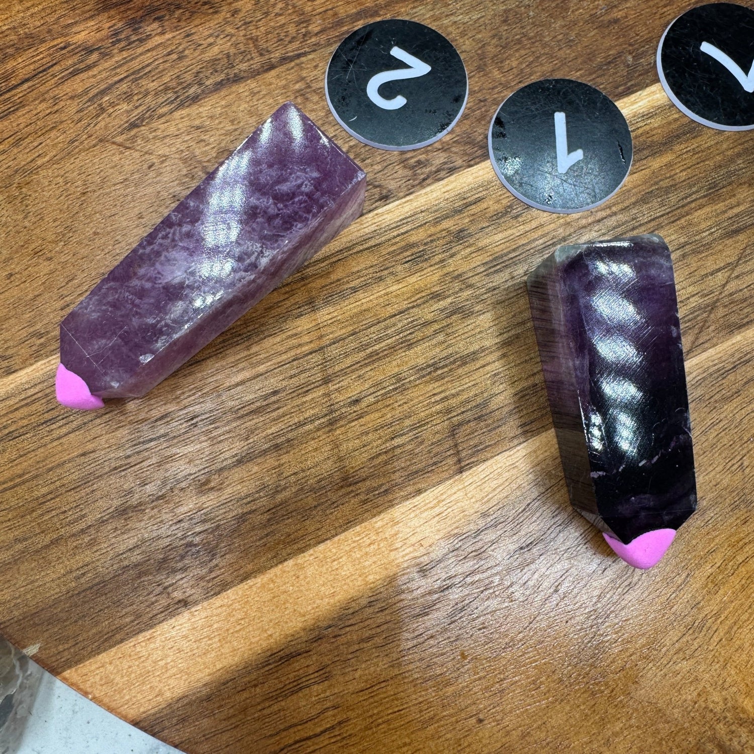 Purple Pink Fluorite 4 Sided Tower - Sage & Magic