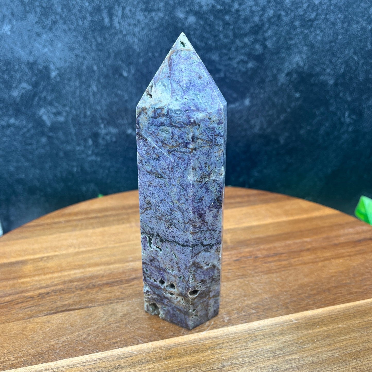 Purple Sphalerite Tower - Sage & Magic