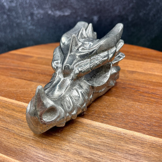 Pyrite Dragon Head - Sage & Magic