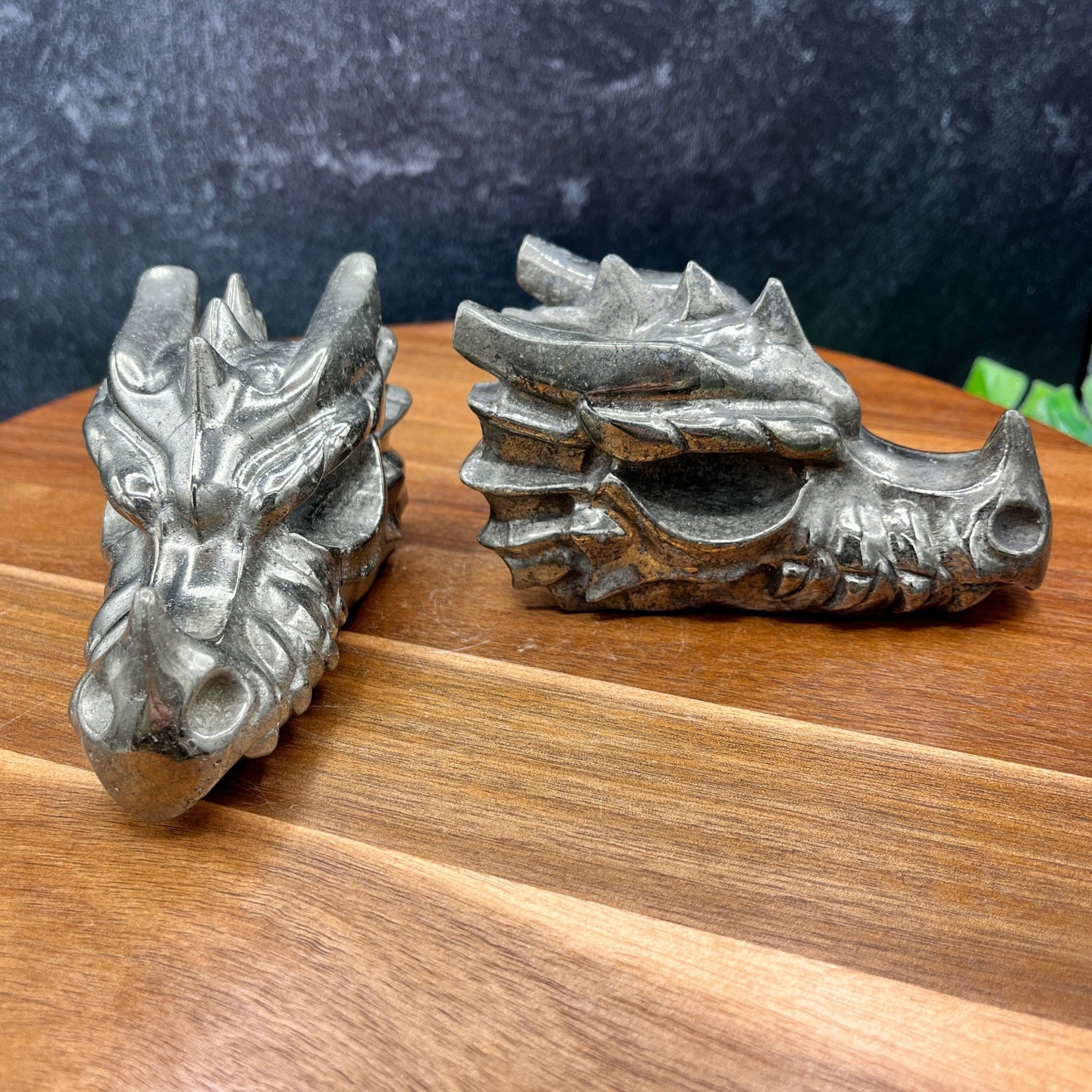 Pyrite Dragon Head - Sage & Magic