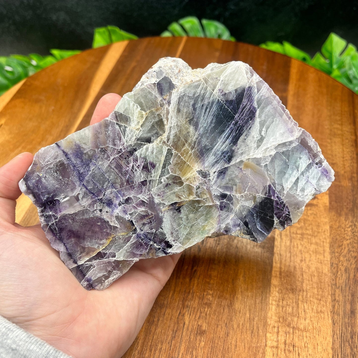 Rainbow Fluorite Slab - Sage & Magic