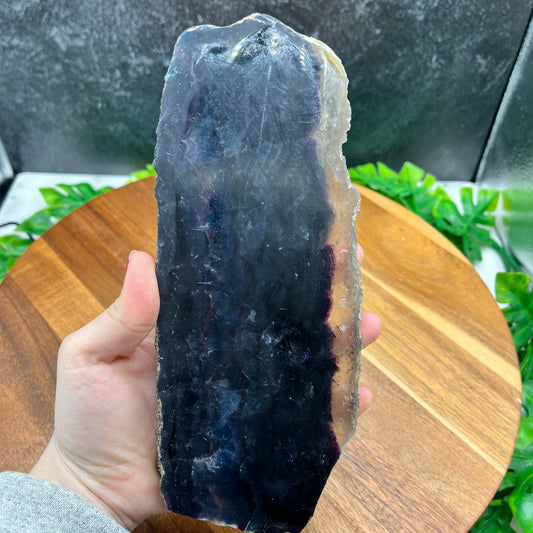 Rainbow Fluorite Slab - Sage & Magic