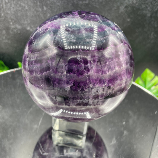 Rainbow Fluorite Sphere - Sage & Magic