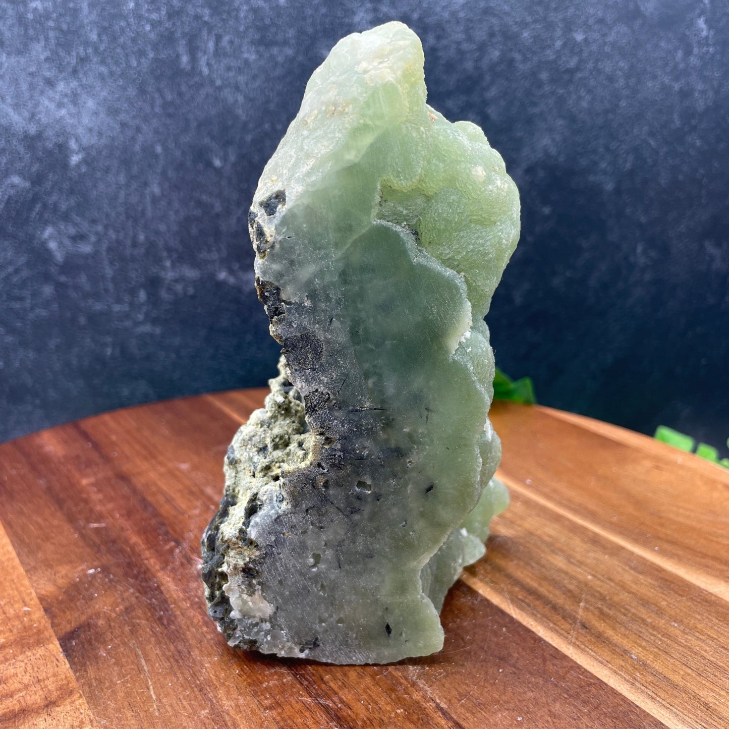 Raw Botryoidal Prehnite and Epidote Freeform - Sage & Magic