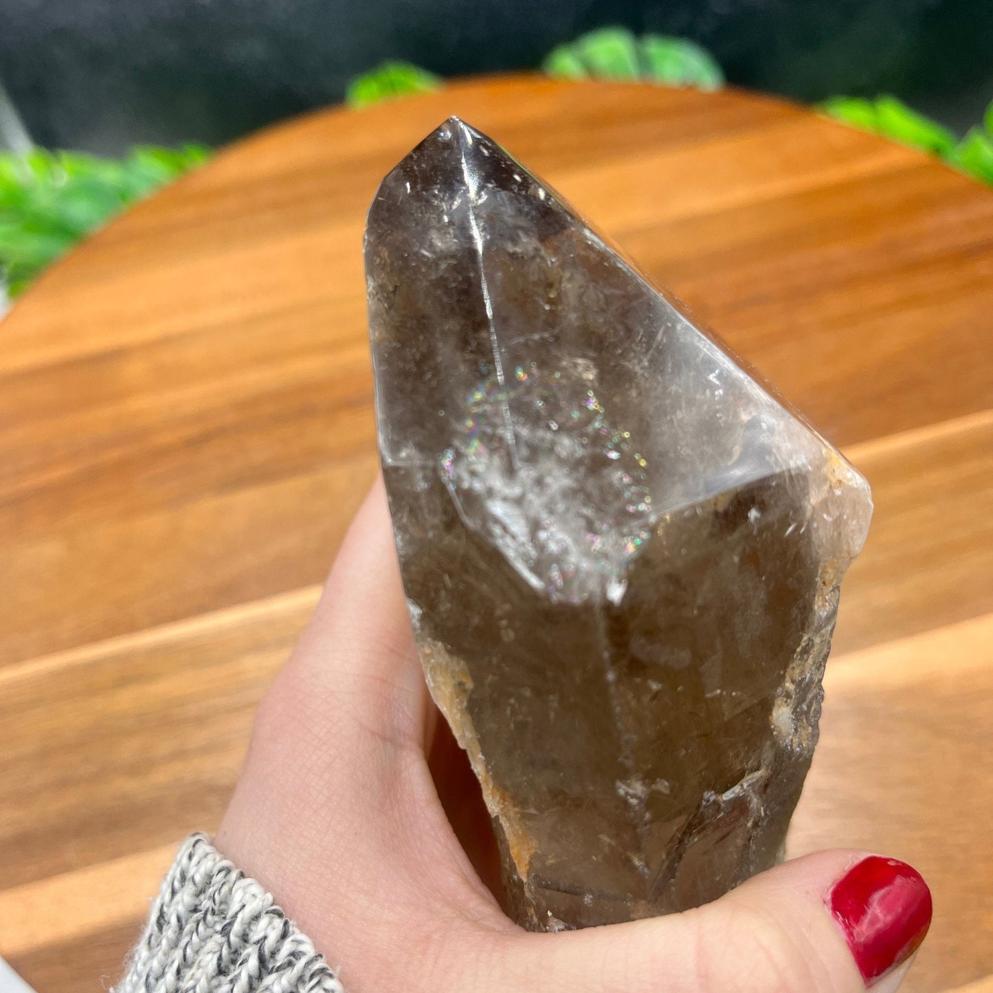 Raw Brazilian Smoky Quartz Point - Sage & Magic