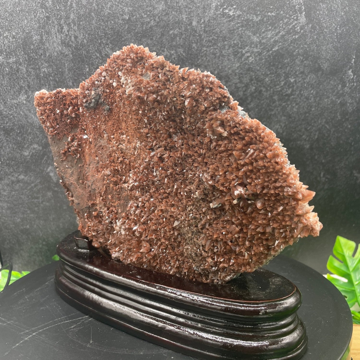 Red Dogtooth Calcite Specimen - Sage & Magic