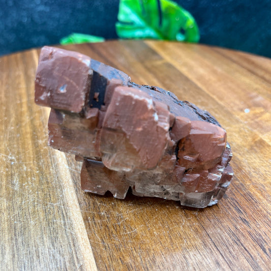 Red Hematite on Calcite - Sage & Magic