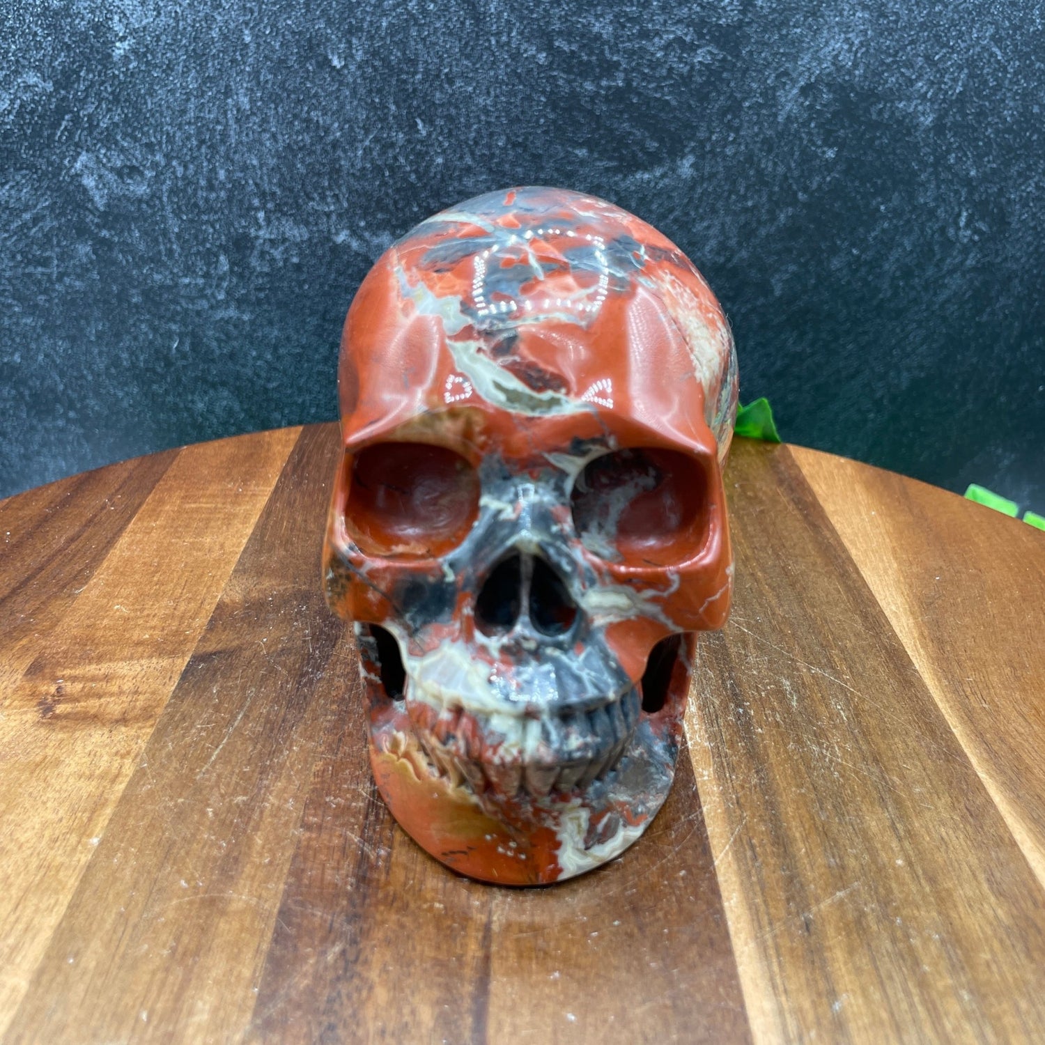 Red Jasper Skull - Sage & Magic