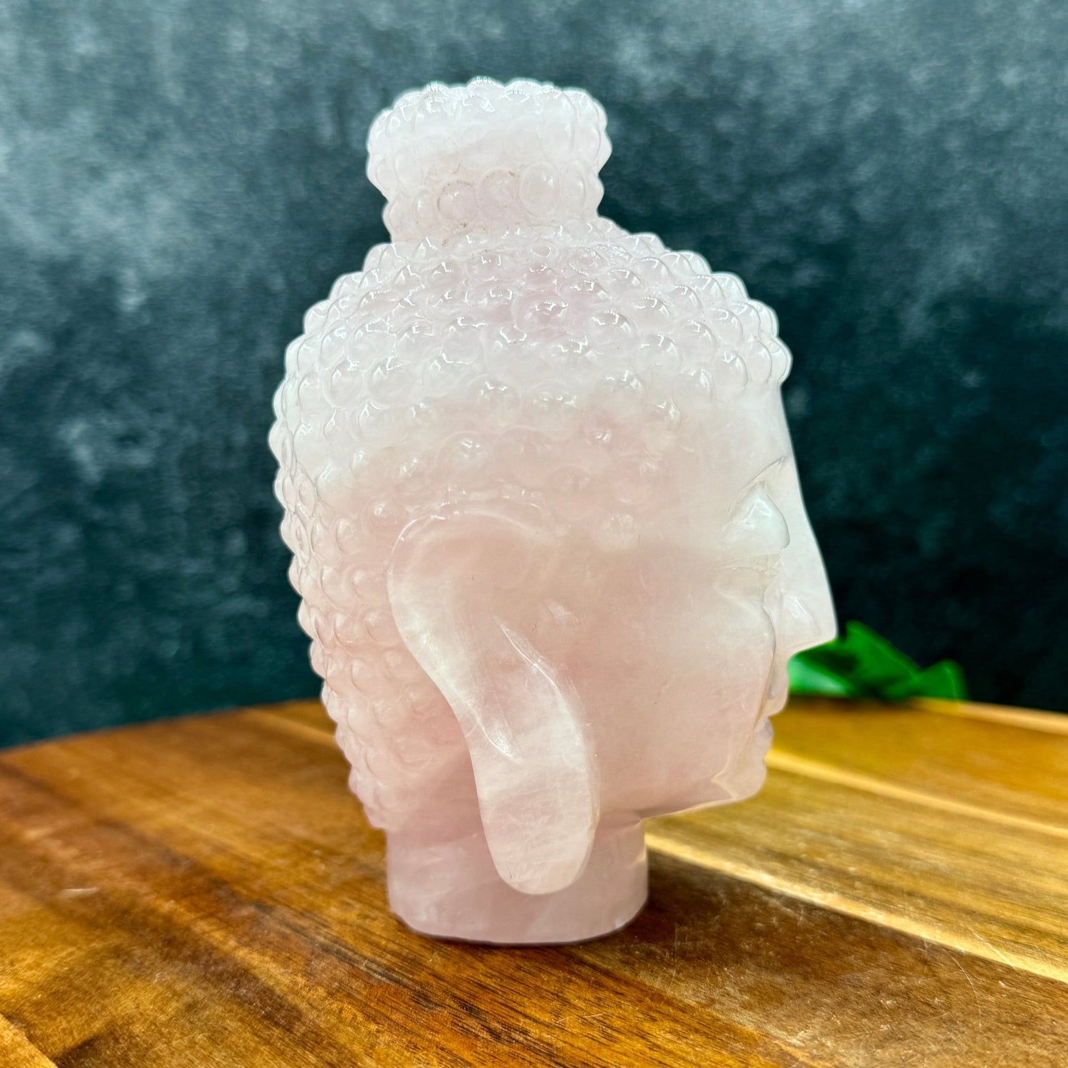 Rose Quartz Buddha Guanyin Bust - Sage & Magic