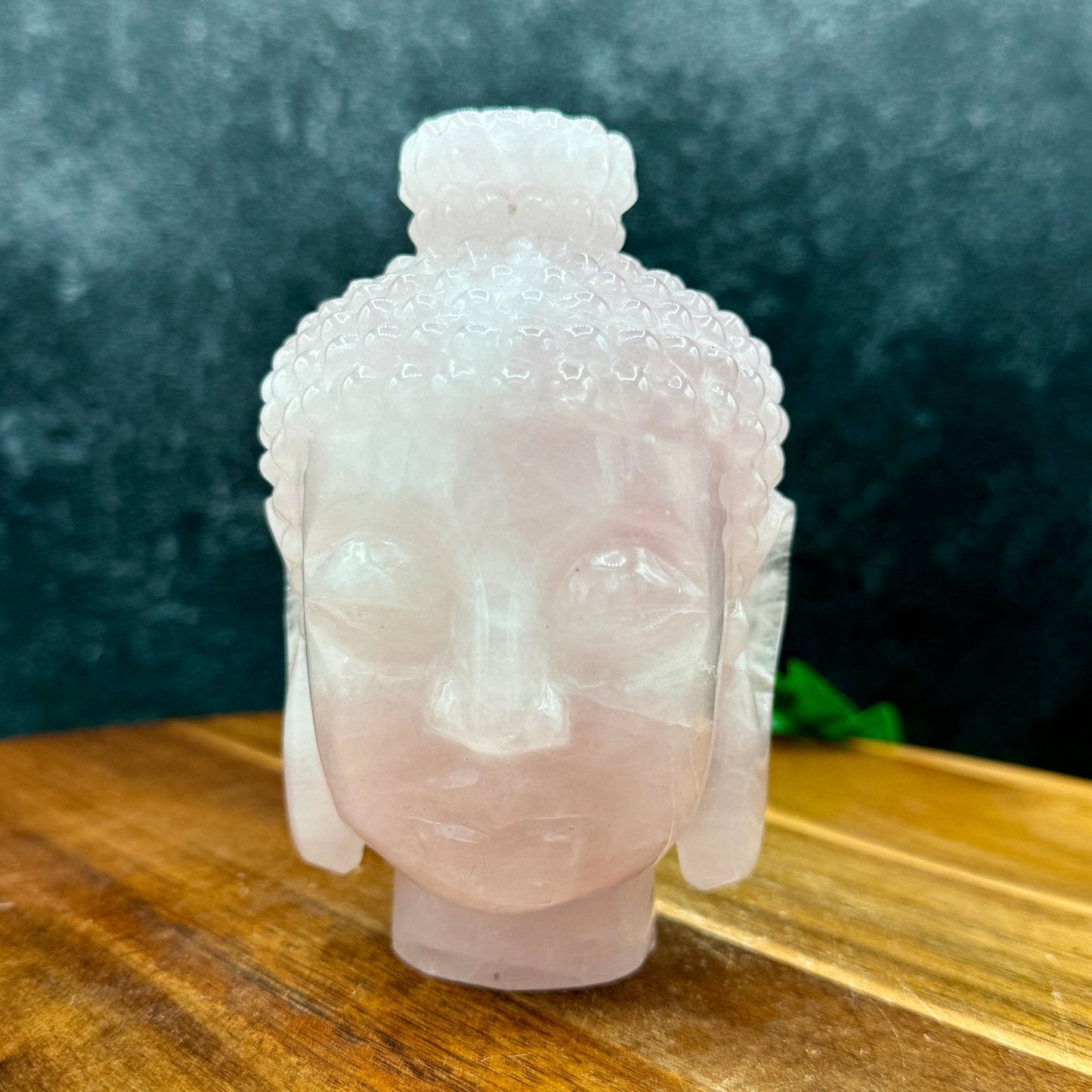 Rose Quartz Buddha Guanyin Bust - Sage & Magic