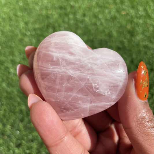 Rose Quartz Heart - Sage & Magic