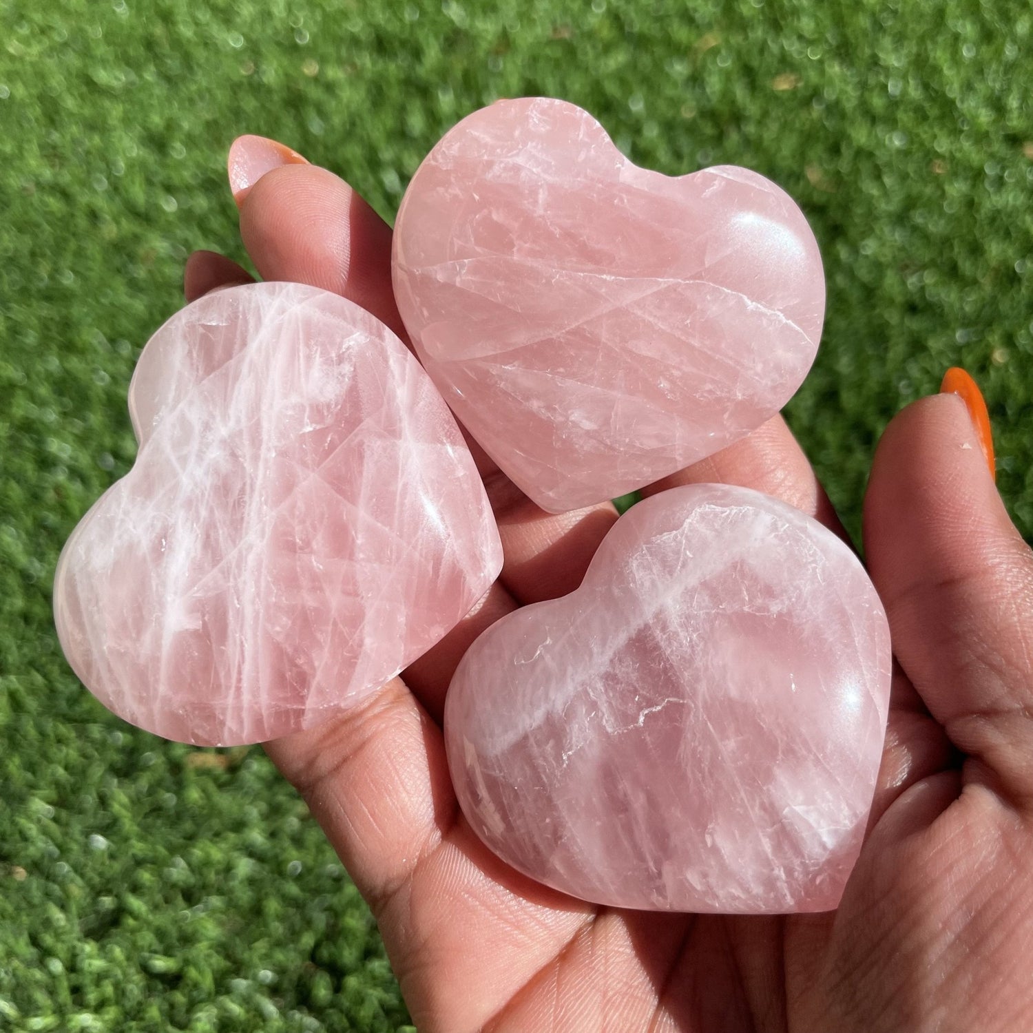 Rose Quartz Heart - Sage & Magic