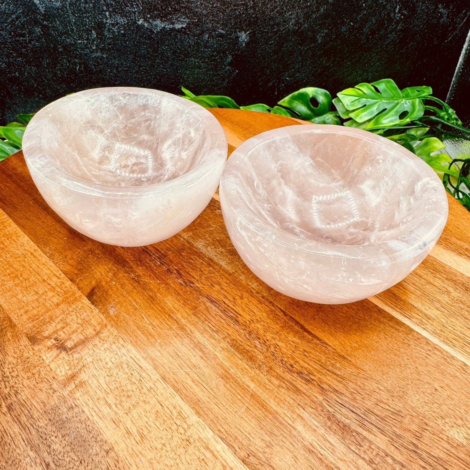 Rose Quartz Rounded Bowl - Sage & Magic