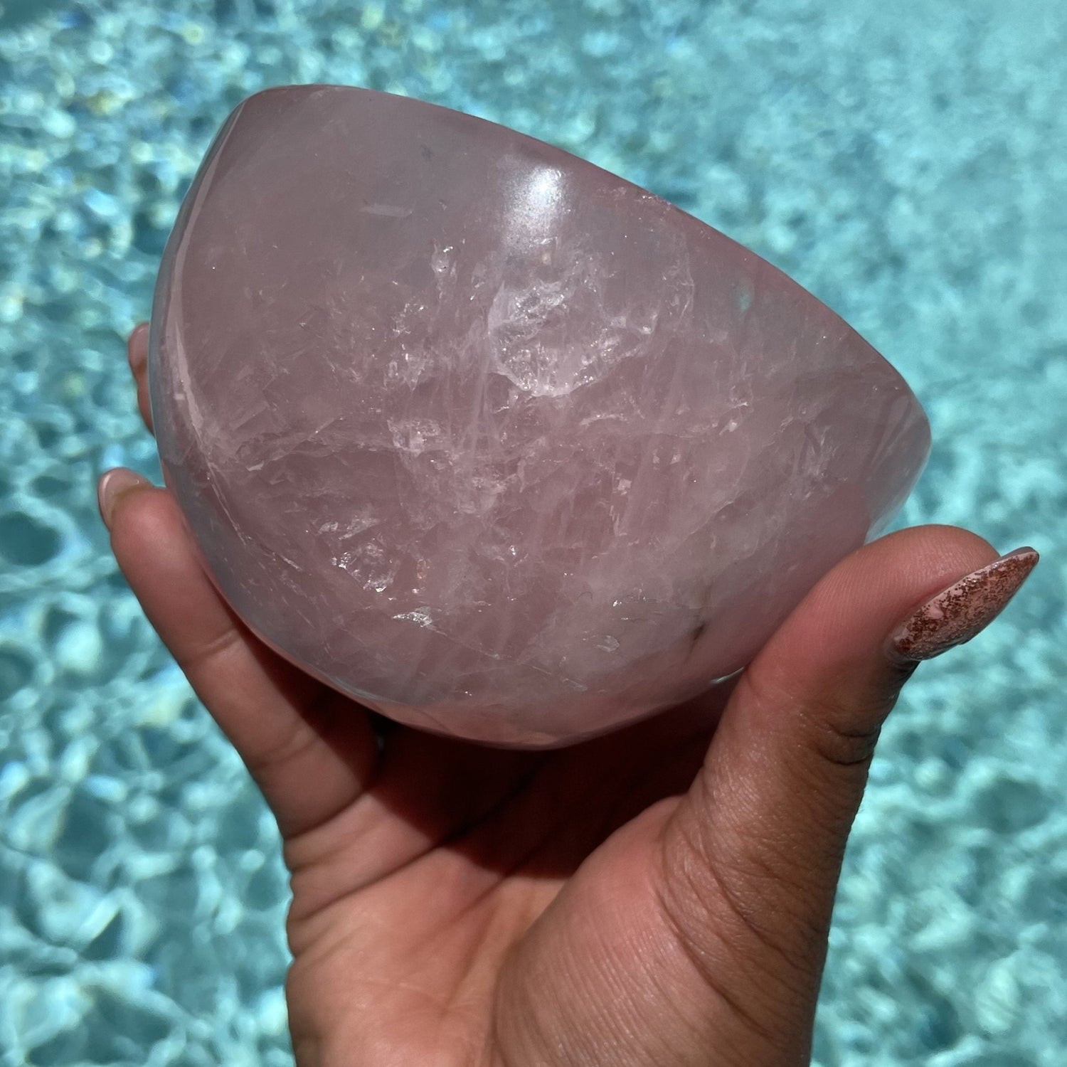 Rose Quartz Rounded Bowl - Sage & Magic