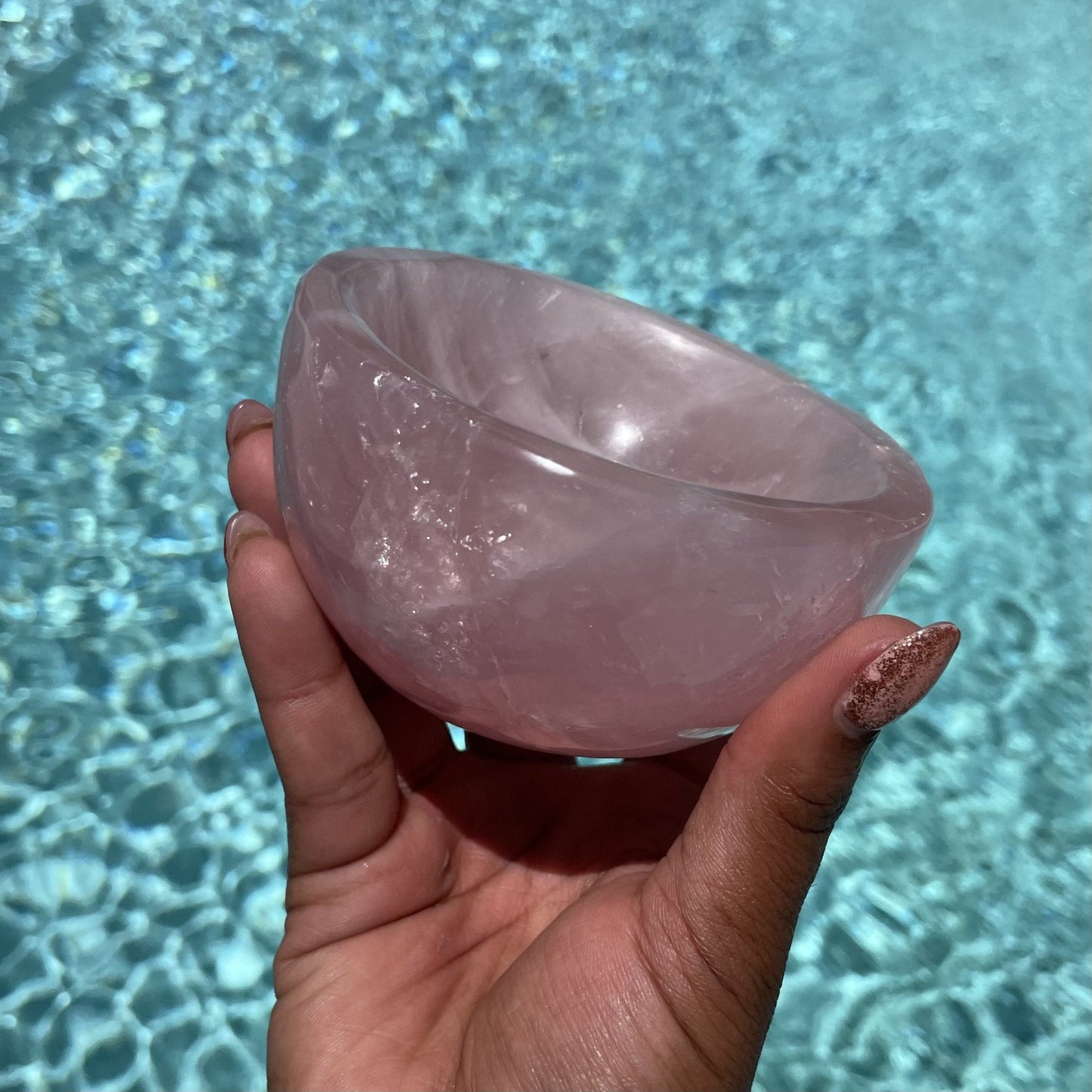 Rose Quartz Rounded Bowl - Sage & Magic