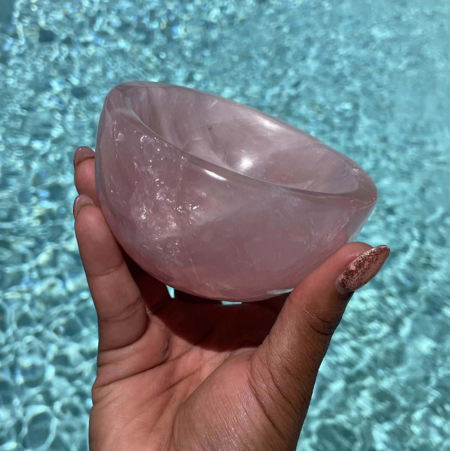 Rose Quartz Rounded Bowl - Sage & Magic