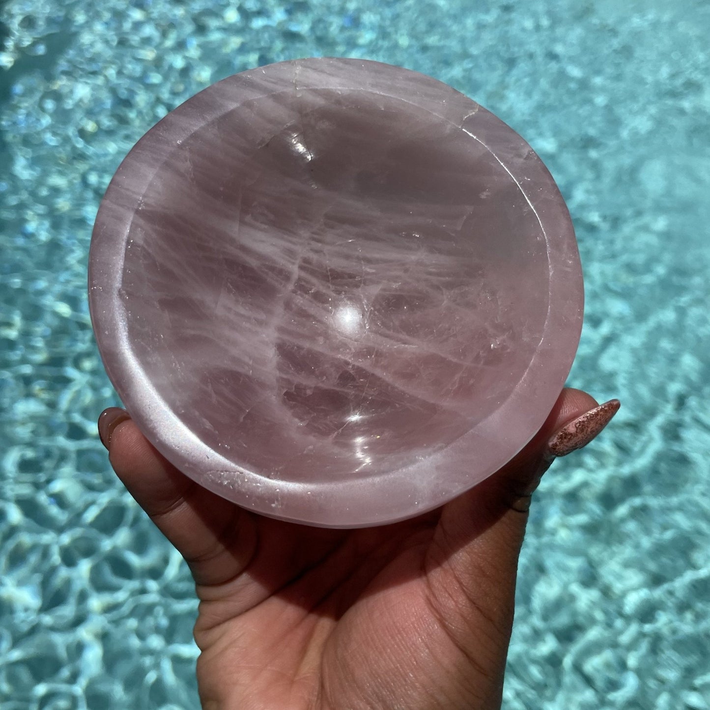 Rose Quartz Rounded Bowl - Sage & Magic