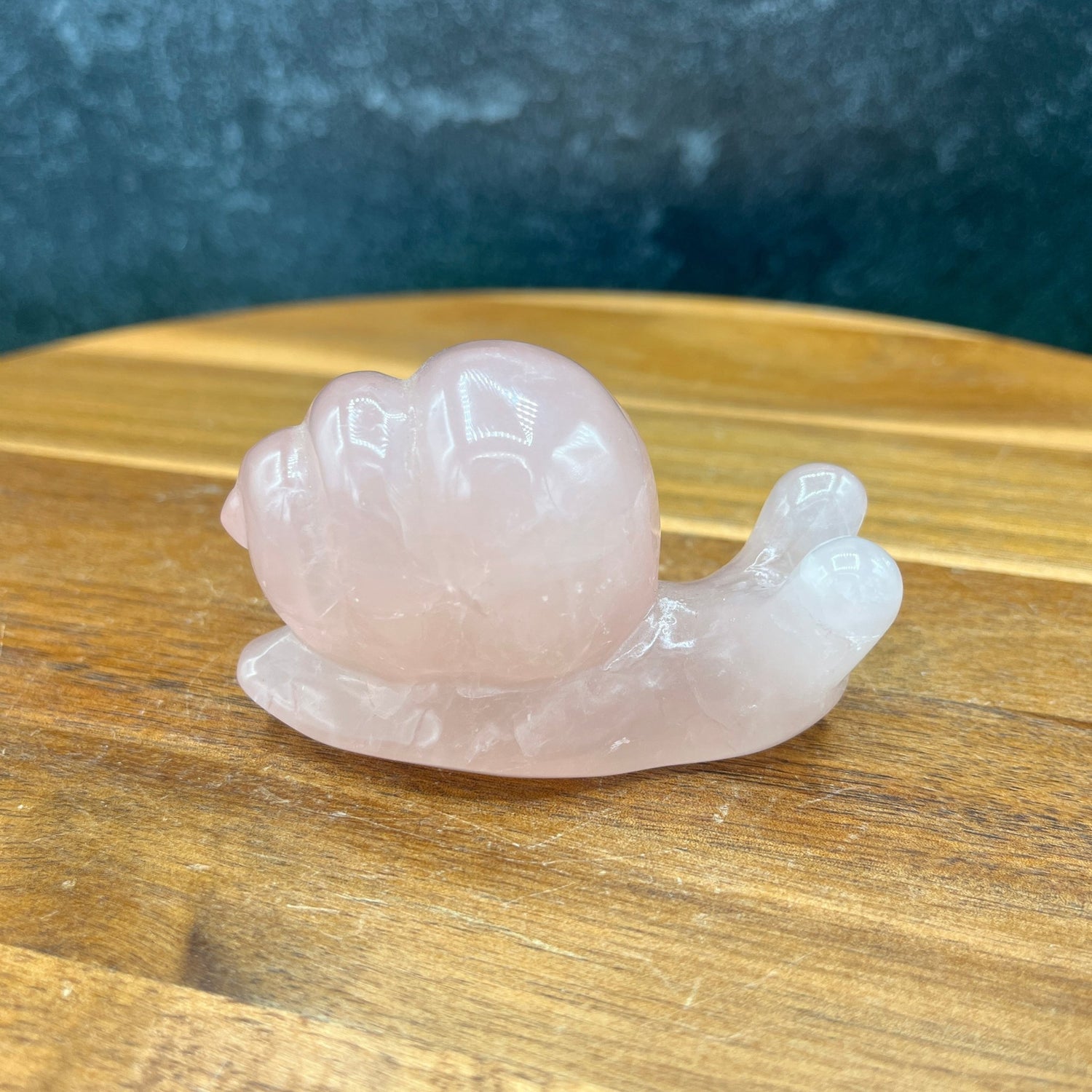 Rose Quartz Snail - Sage & Magic