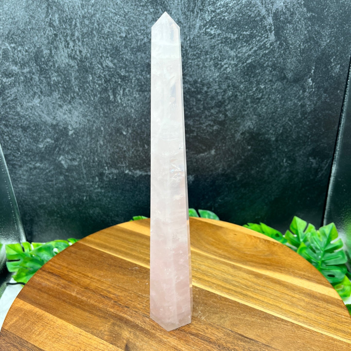 Rose Quartz Tall Tower - Sage & Magic