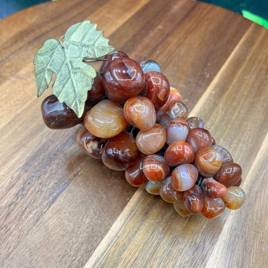 Sardonyx Grapes Carving - Sage & Magic