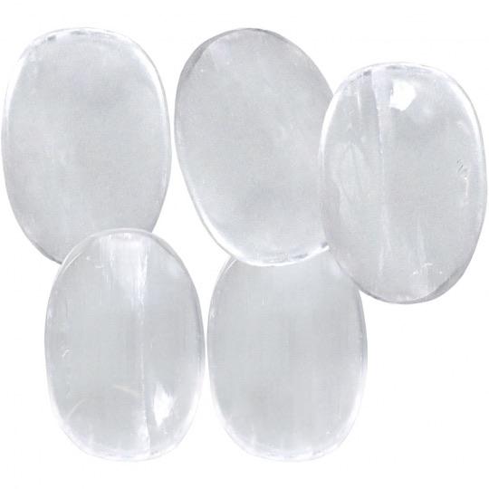 Selenite Worry Stone - Sage & Magic