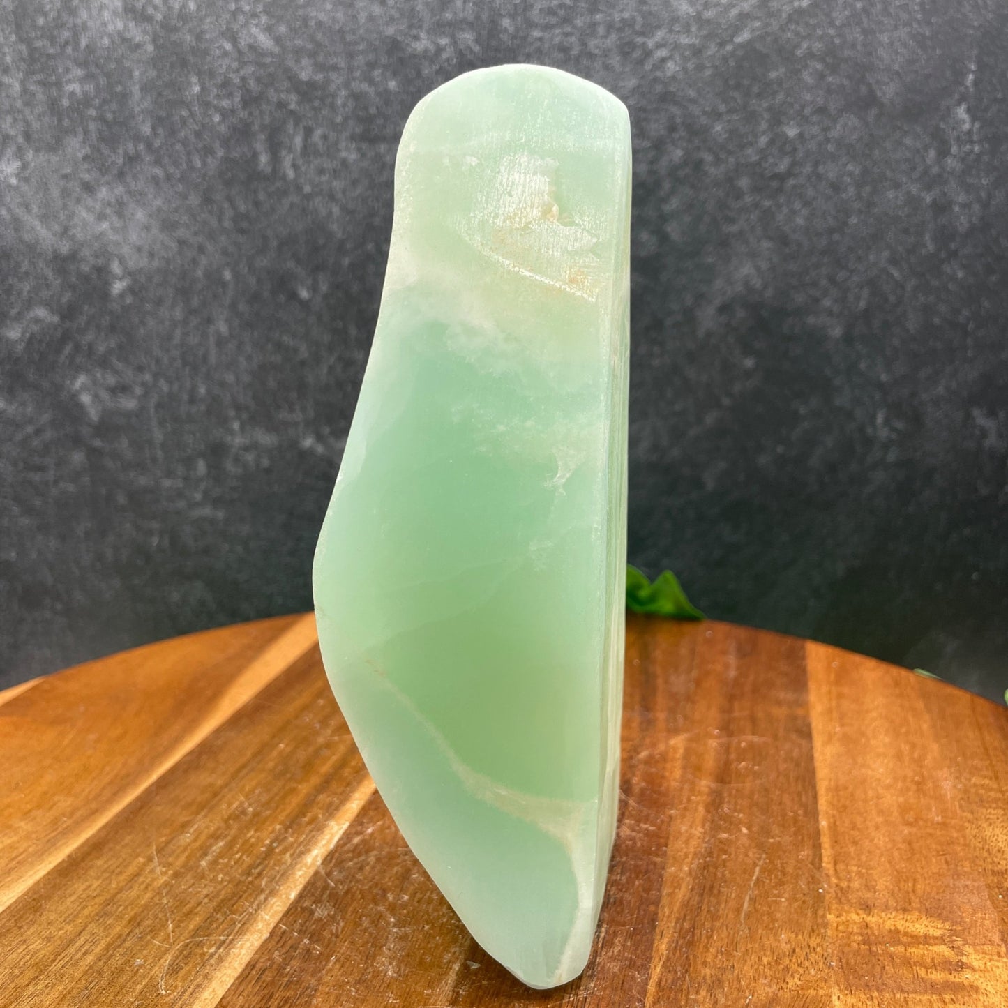 Semi - Polished Pistachio Calcite Freeform - Sage & Magic