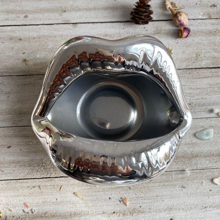 Silver Lip Bowl - Sage & Magic