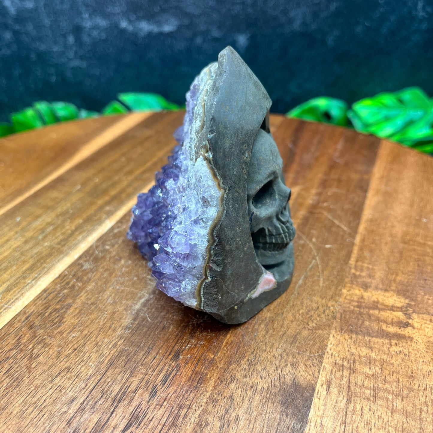 Skull Amethyst Geode - Sage & Magic