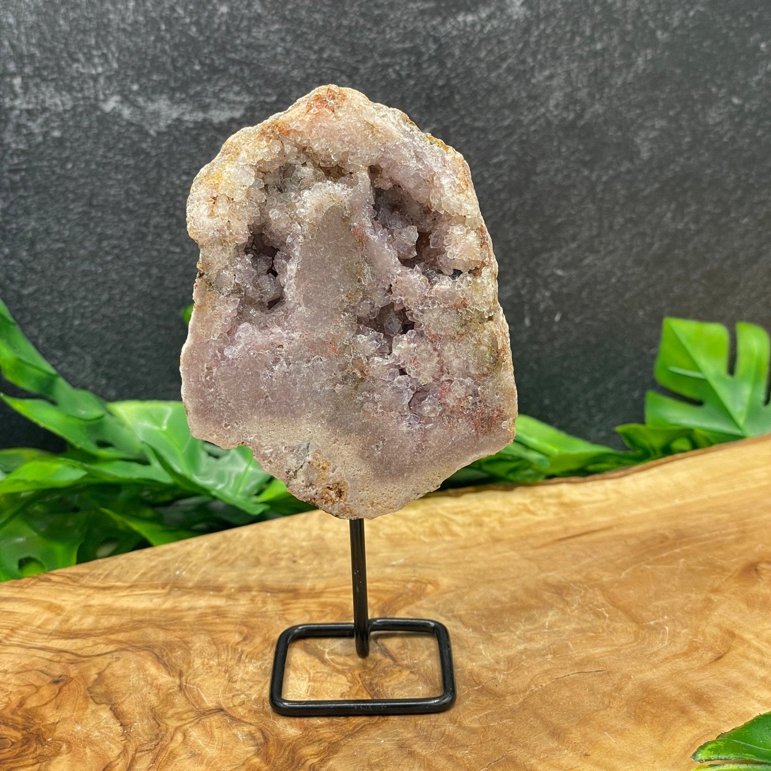 Small Druzy Pink Amethyst Tower - Sage & Magic